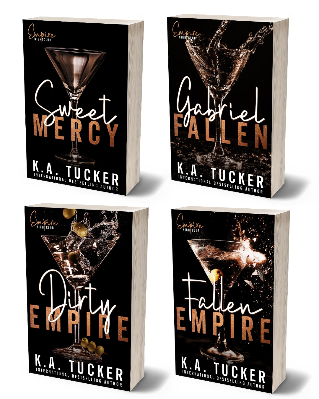THE EMPIRE NIGHTCLUB PAPERBACK BUNDLE - 4 BOOKS
