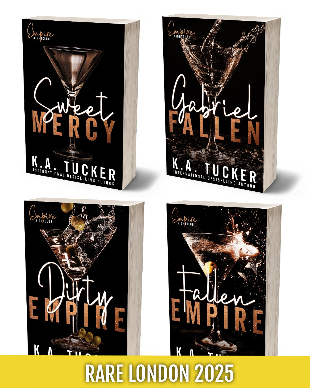 EMPIRE NIGHTCLUB PAPERBACK BUNDLE (RARE 2025)