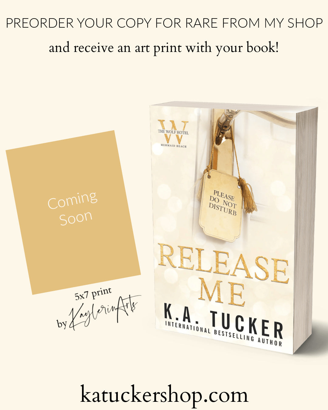 RELEASE ME PAPERBACK (RARE 2025 PREORDER)