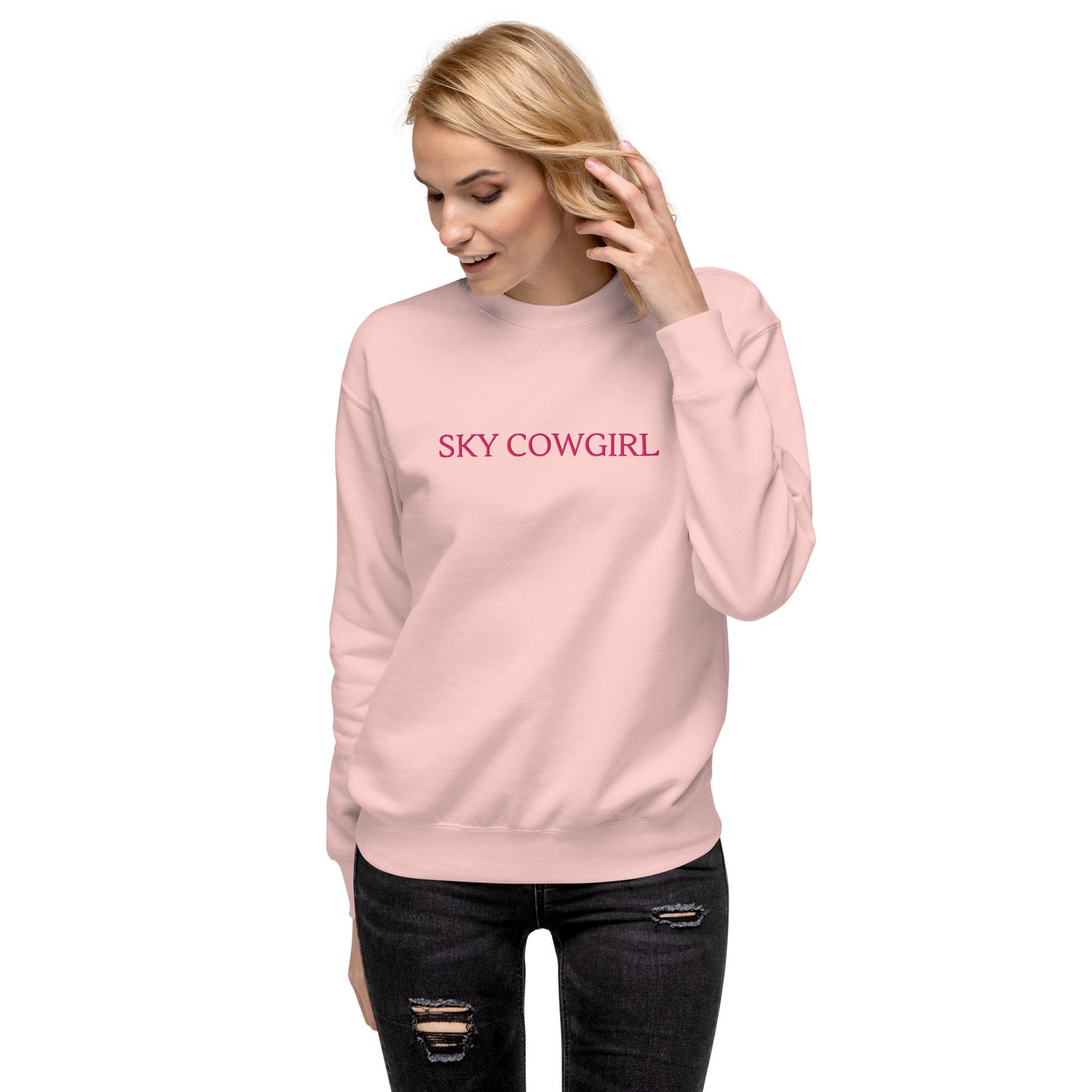 Sky Cowgirl Premium Sweatshirt