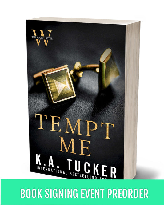TEMPT ME PAPERBACK (BOOK SIGNING EVENT PREORDER)