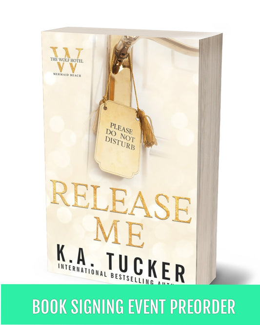 RELEASE ME PAPERBACK (BOOK SIGNING EVENT PREORDER)