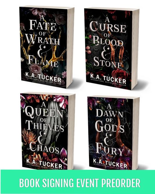 FATE & FLAME PAPERBACK BUNDLE (BOOK SIGNING EVENT PREORDER)