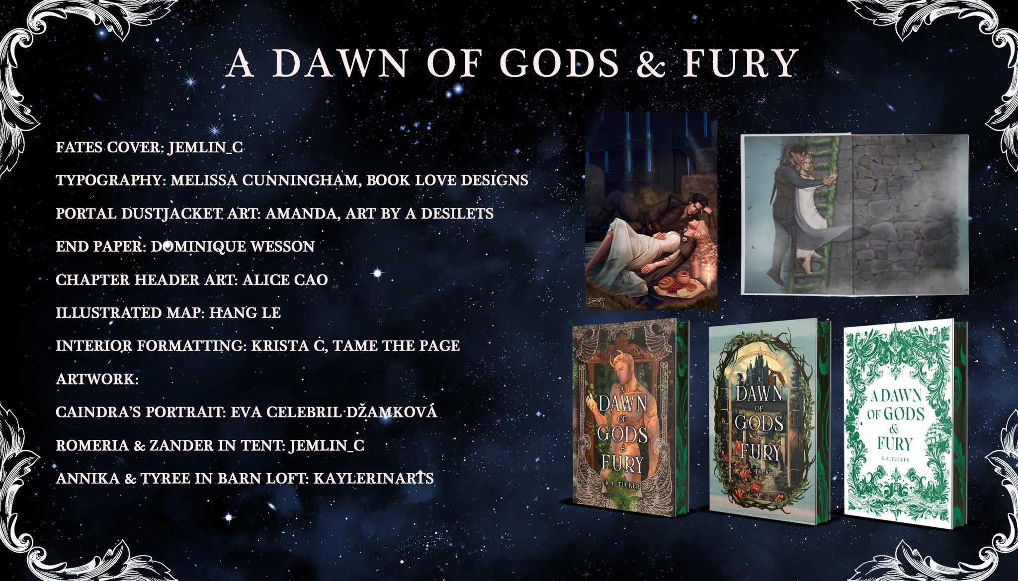 FATE & FLAME COLLECTORS EDITION SET KATuckerBooks