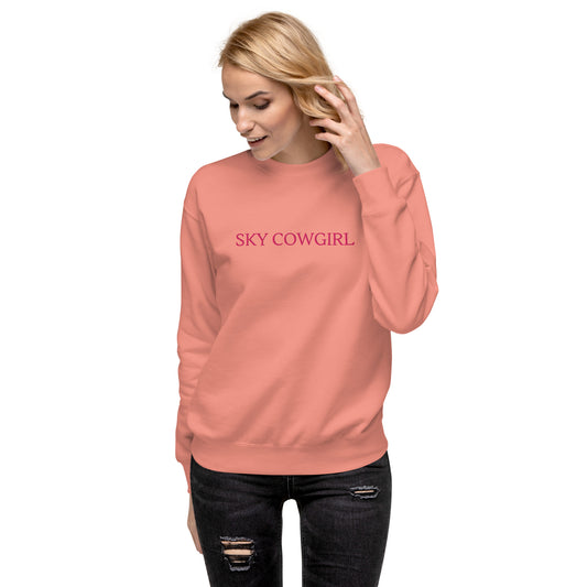 Sky Cowgirl Premium Sweatshirt