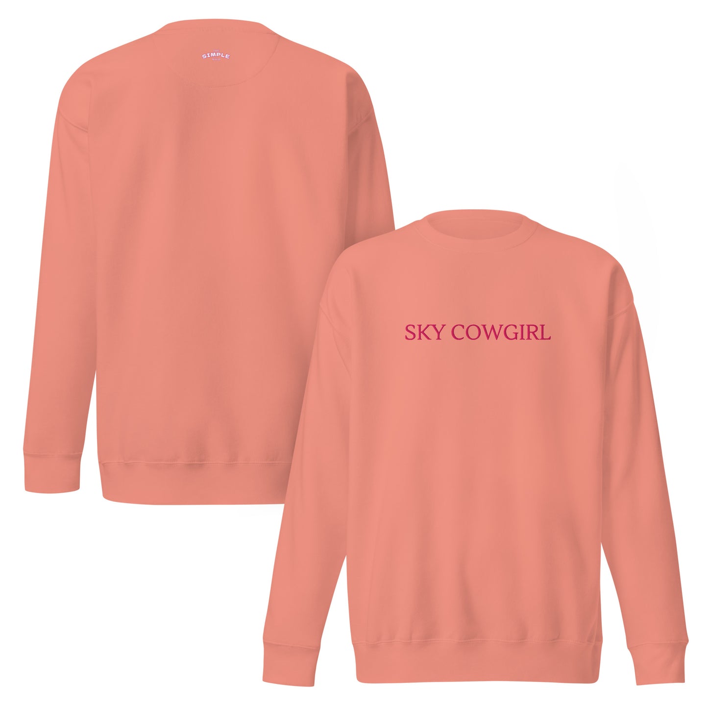 Sky Cowgirl Premium Sweatshirt