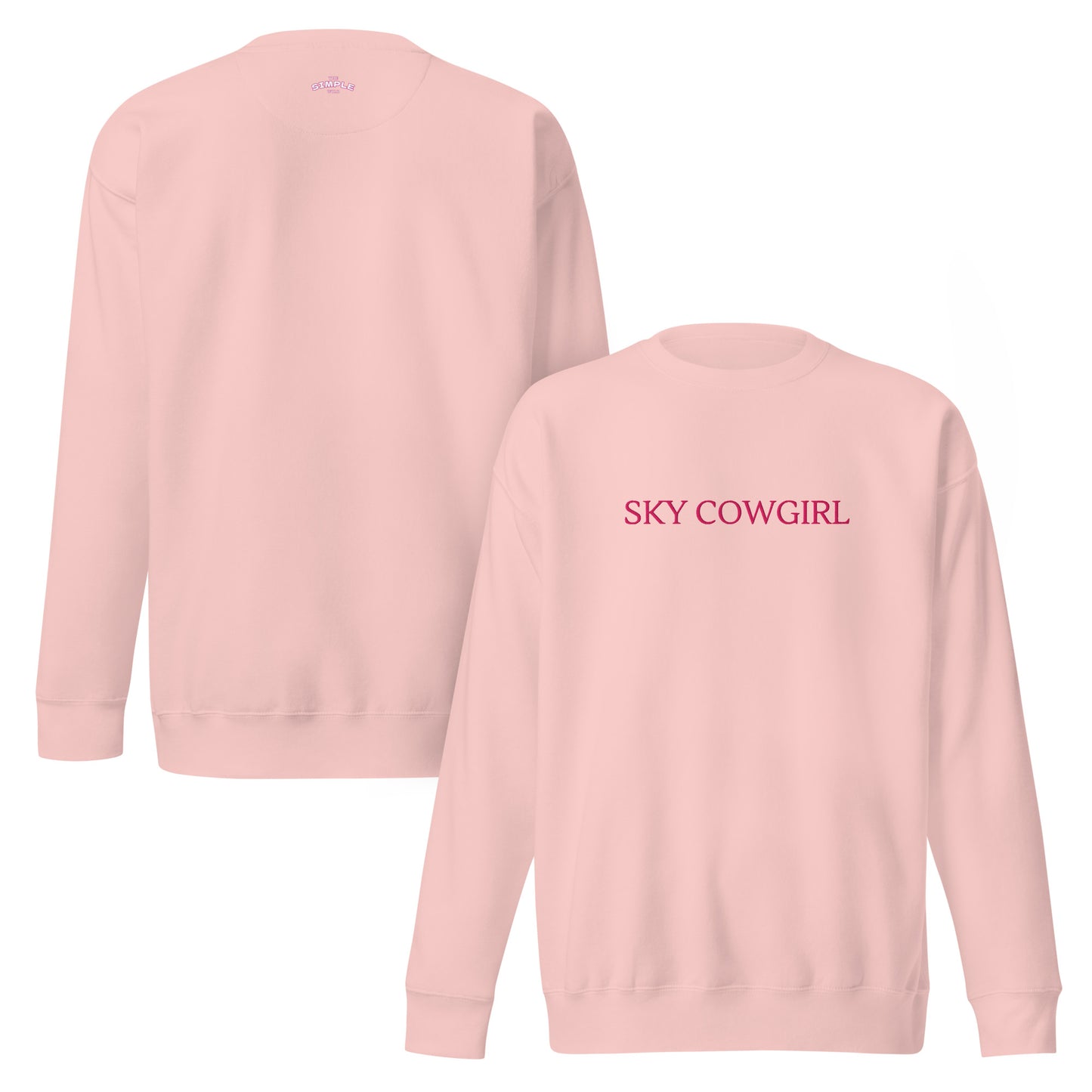 Sky Cowgirl Premium Sweatshirt